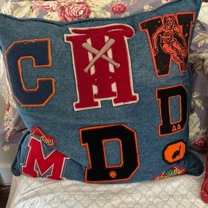 Large decorative pillow